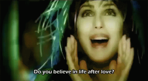 Cher GIF Do you believe in life after love?