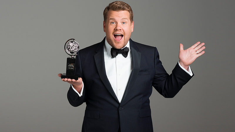 James Corden food roulette