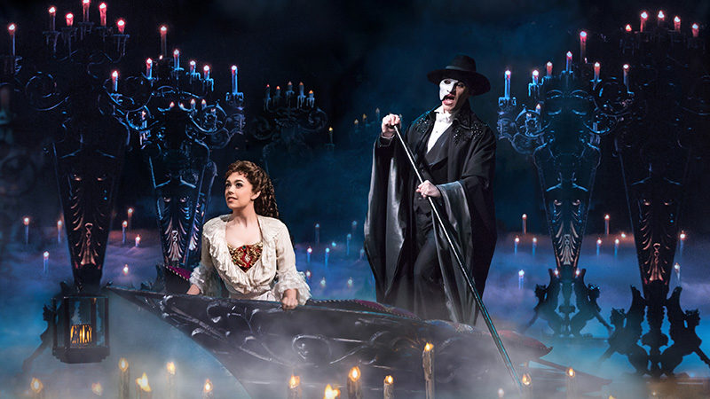 The Broadway cast of Phantom of the Opera - the longest running Broadway musical of all time