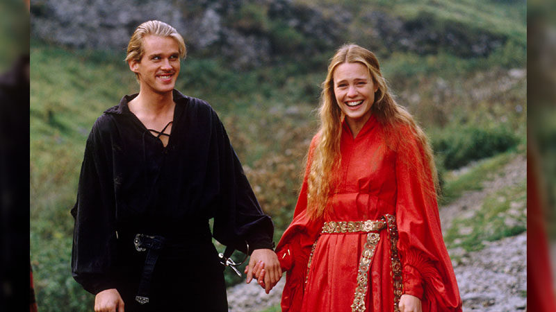 A still frame from the motion picture "The Princess Bride"