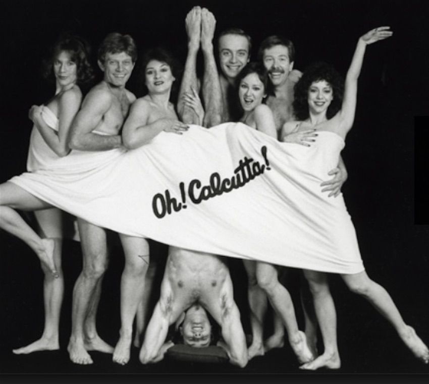 The original Broadway cast of Oh! Calcutta on Broadway.