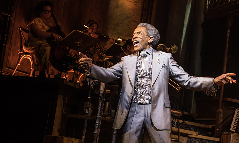 Andre De Shields in <i>Hadestown</i>. Photo by Matthew Murphy.