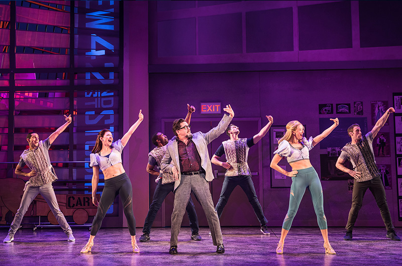 Reg Rogers and Company in <i>Tootsie</i>. Photo by Matthew Murphy.