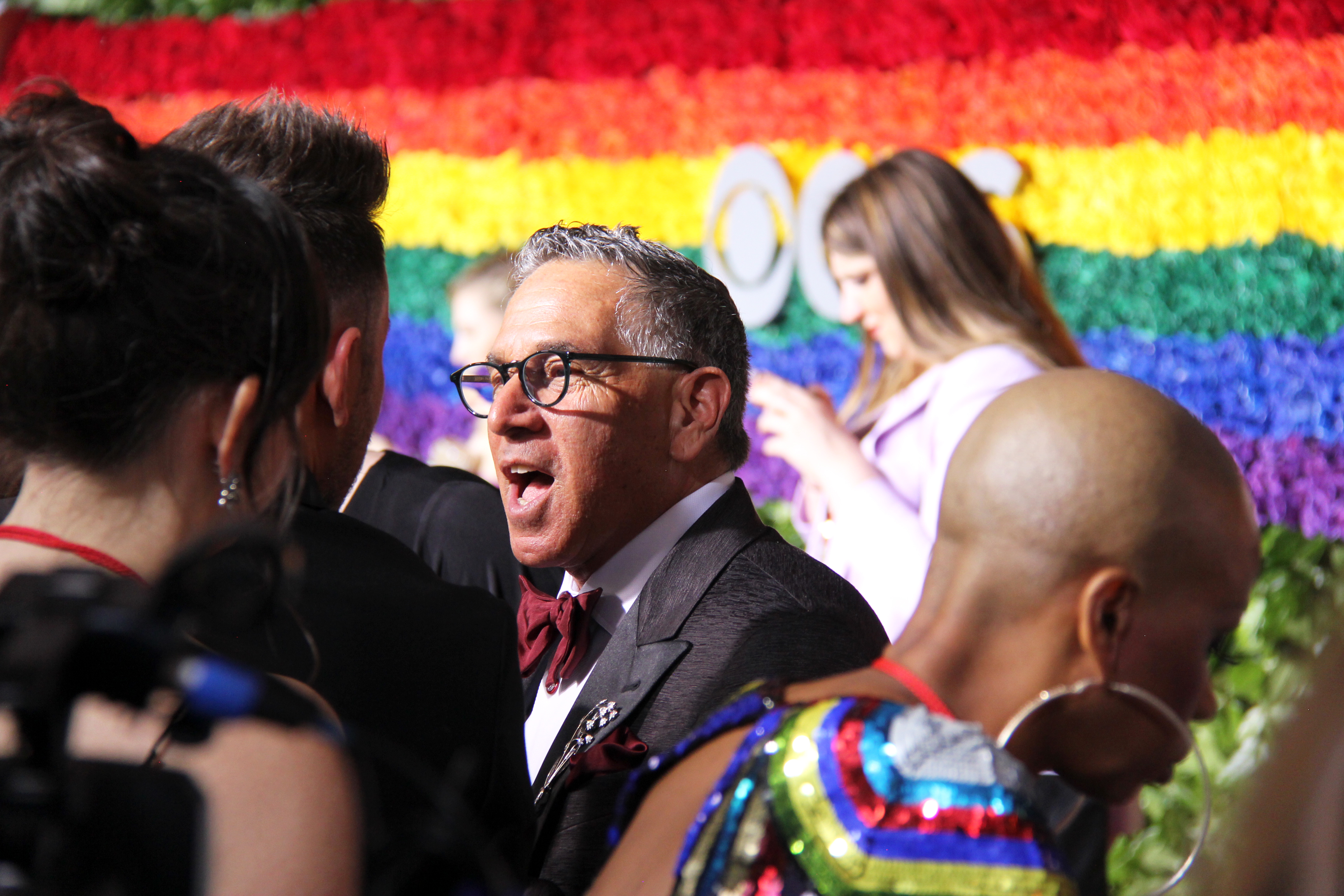 Robert Horn from <i>Tootsie</i> on the Tony Awards red carpet. Photo by Broadway Direct.