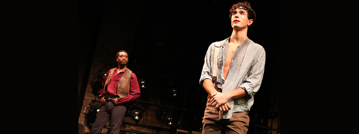 The off-Broadway cast of Slave Play. Photo by Joan Marcus.