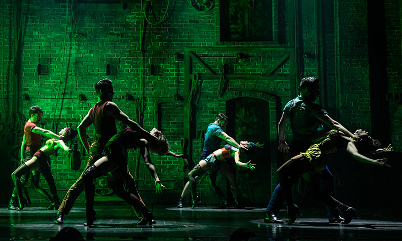 The company of <i>Moulin Rouge! The Musical</i>. Photo by Matthew Murphy.