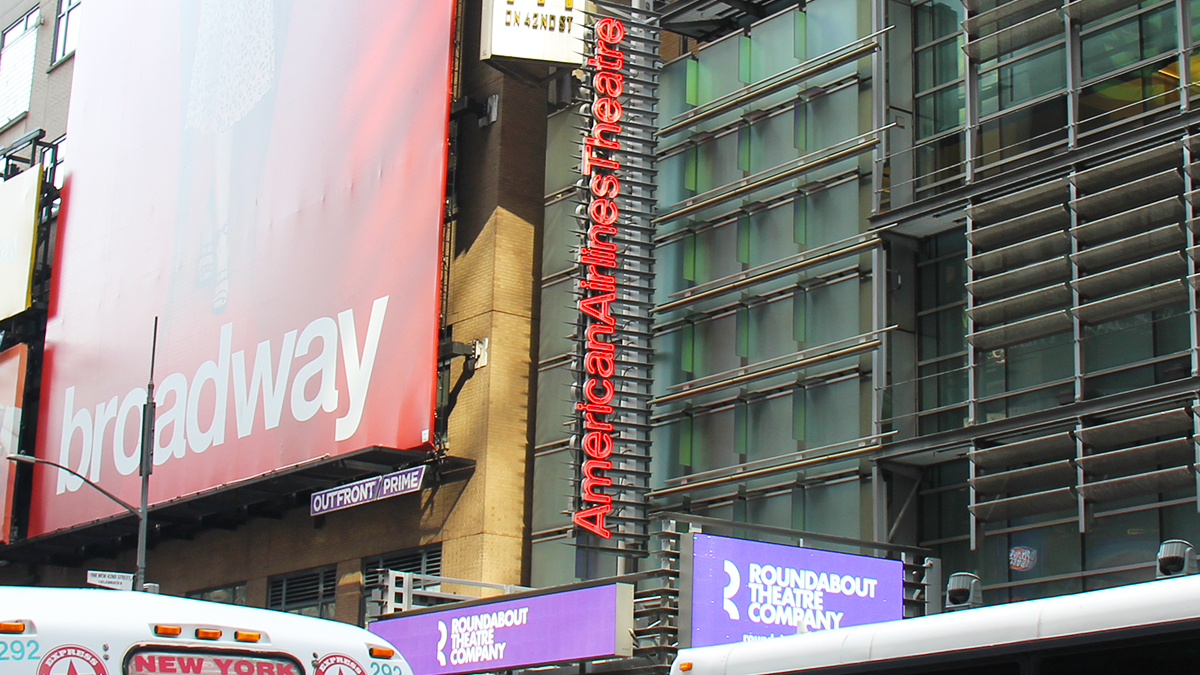 American Airlines Theatre Marquee