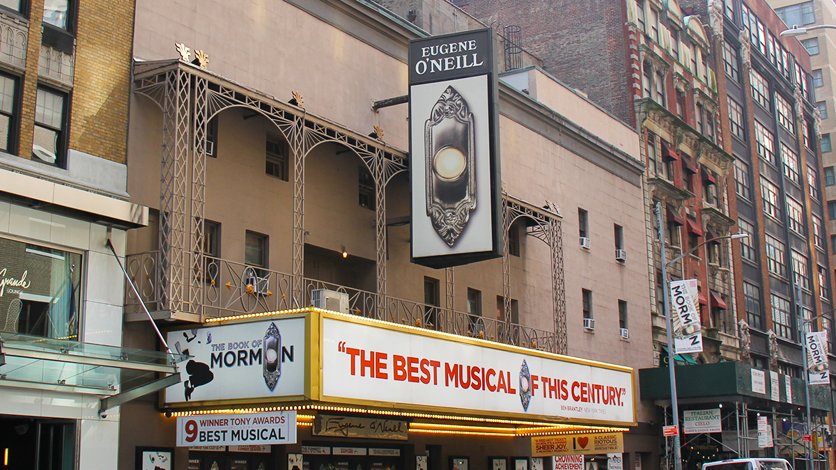 Eugene O'Neill Theatre Marquee