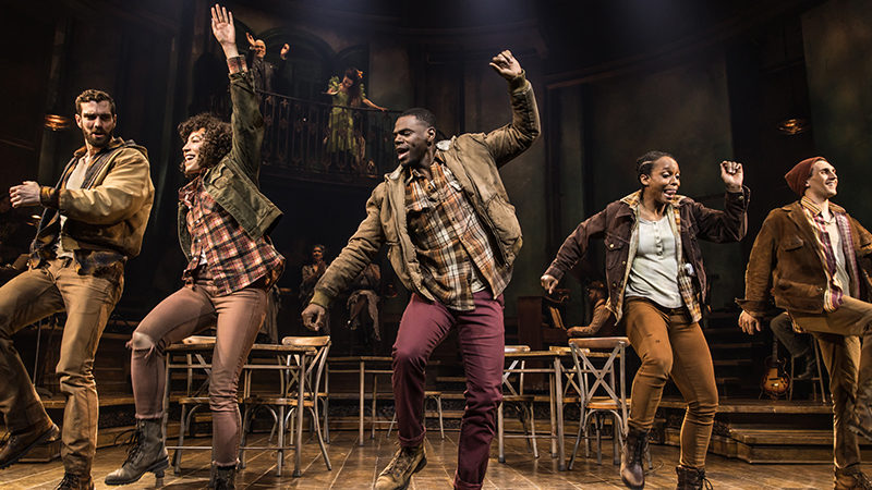 The Broadway company of Hadestown