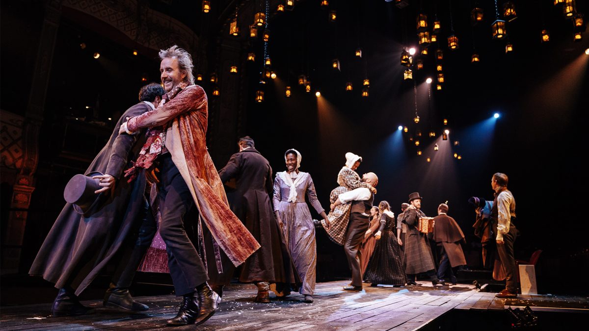 the Old Vic production of A Christmas Carol