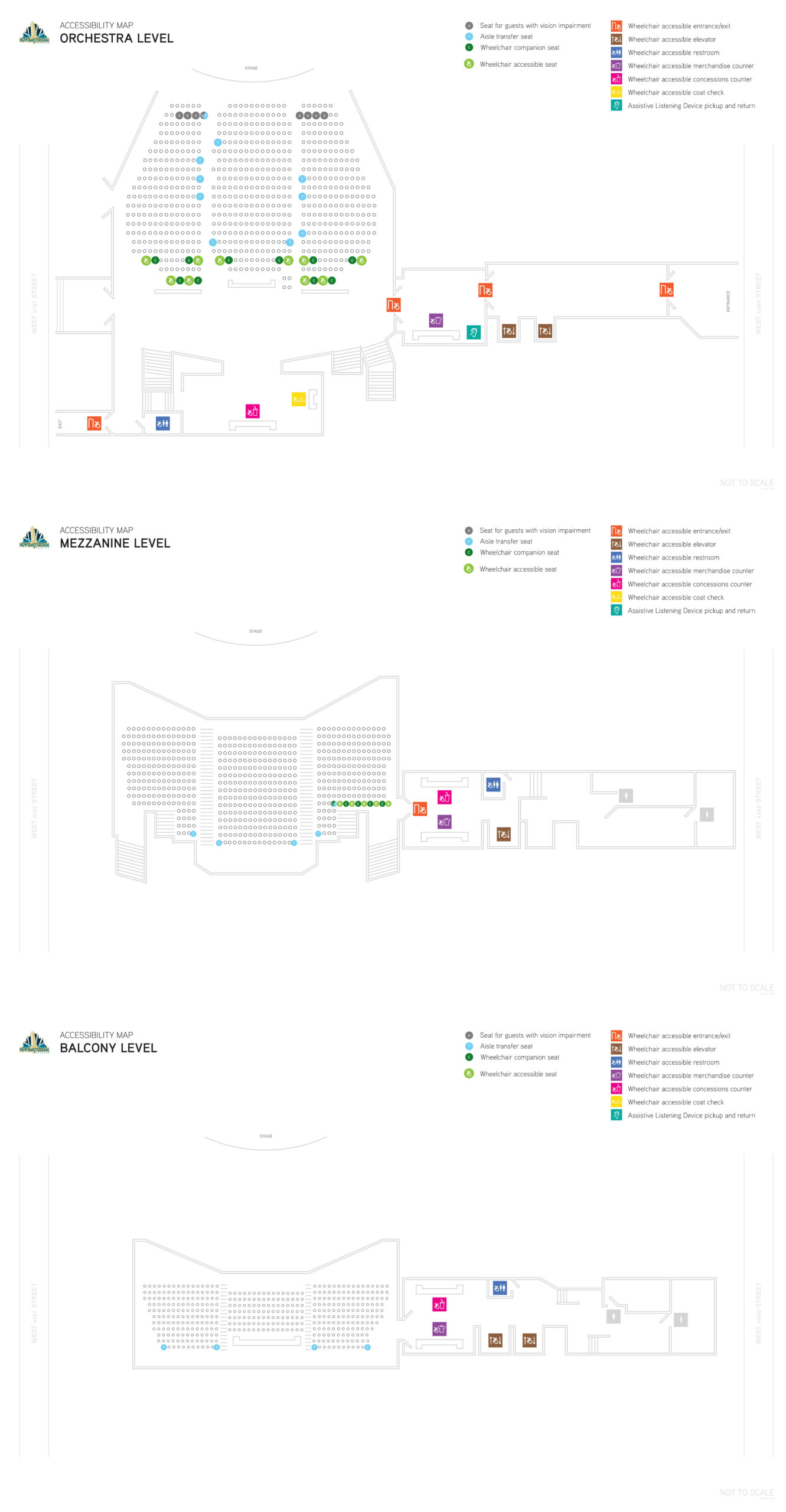 New Amsterdam Theatre Seating Chart