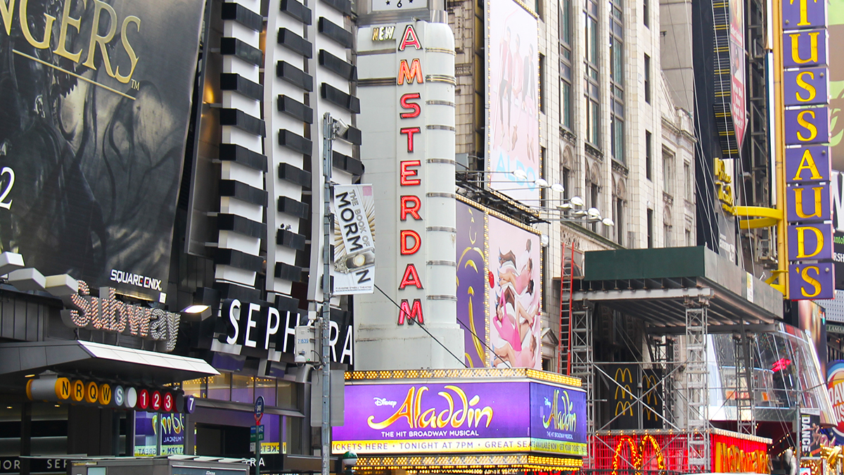 New Amsterdam Theatre Marquee