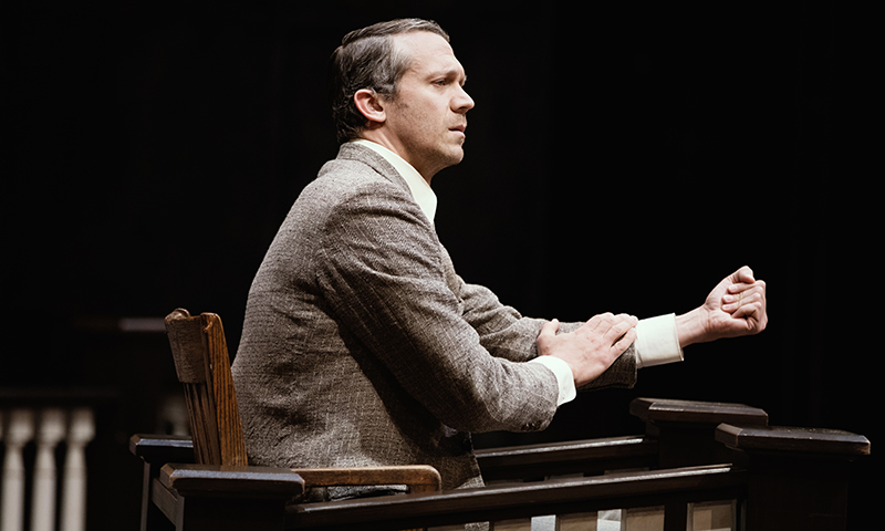 Russell Harvard in <i>To Kill a Mockingbird</i>. Photo by Julieta Cervantes.