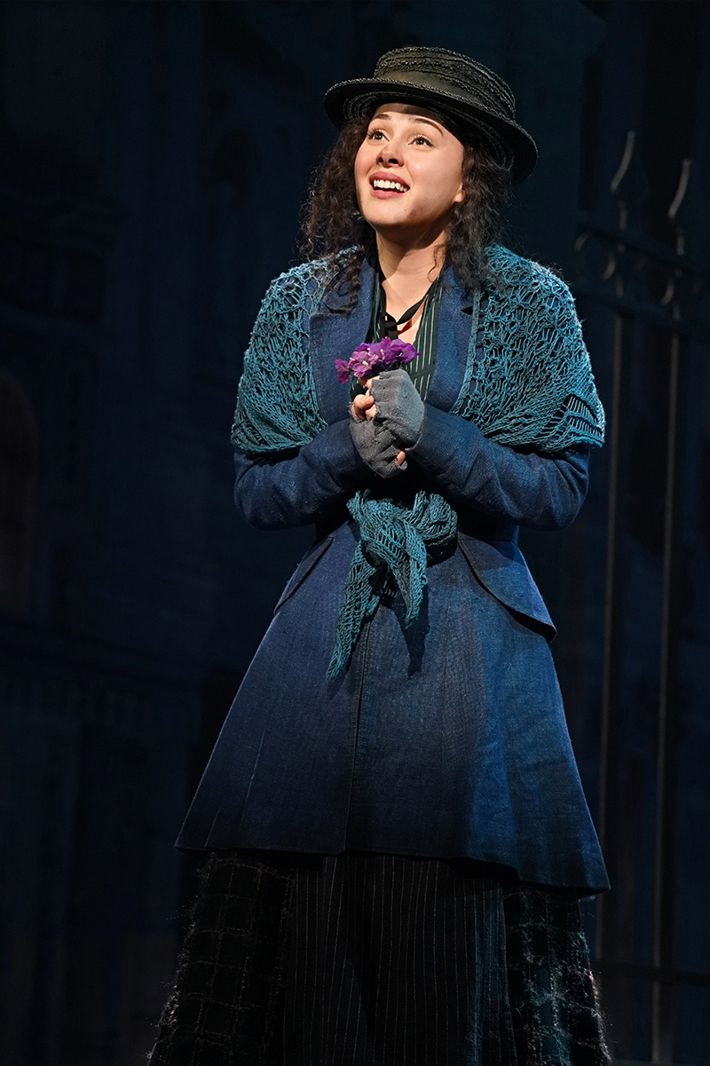 Shereen Ahmed in the national tour of <i>My Fair Lady</i>. Photo by Joan Marcus.