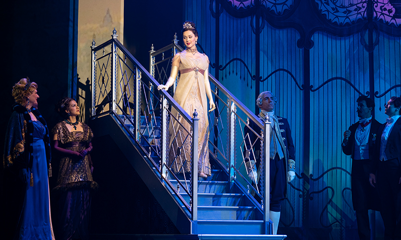 Shereen Ahmed in the national tour of <i>My Fair Lady</i>. Photo by Joan Marcus.