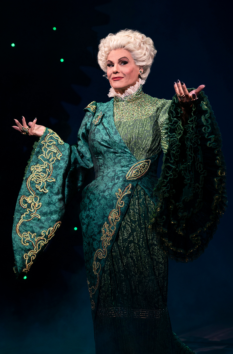 Alexandra Billings in <i>Wicked</i>. Photo by Joan Marcus.