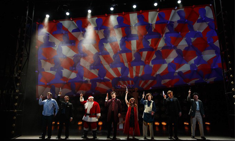 Cast of “Assassins” at the Yale Repertory Theatre (Carol Rosegg) 