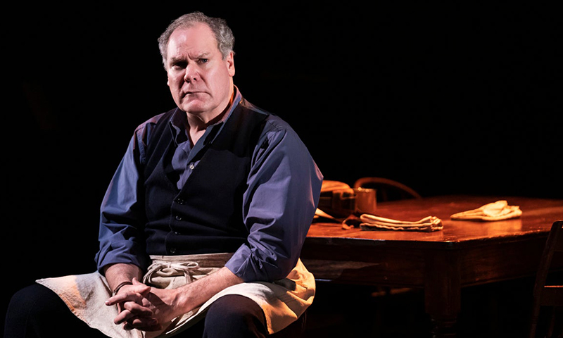 Jay O. Sanders in <i>Girl From the North Country</i>. Photo by Matthew Murphy.