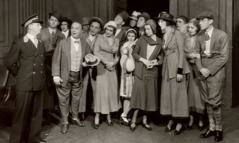 Cast of the Broadway Production of "Of Thee I Sing"