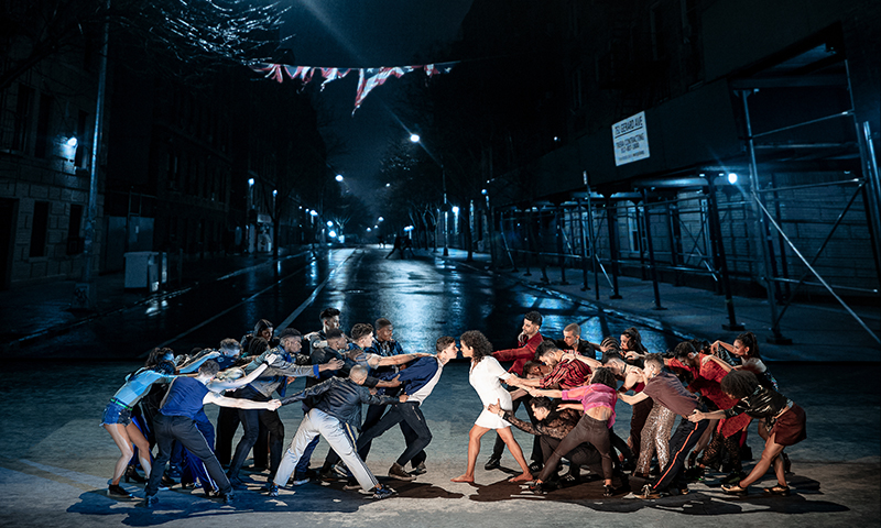 The cast of <i>West Side Story</i>. Photo by Jan Versweyveld.