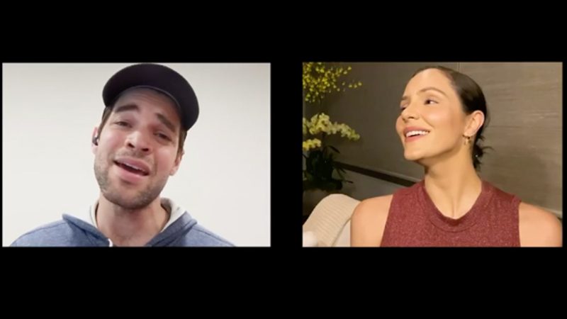 Katharine McPhee and Jeremy Jordan