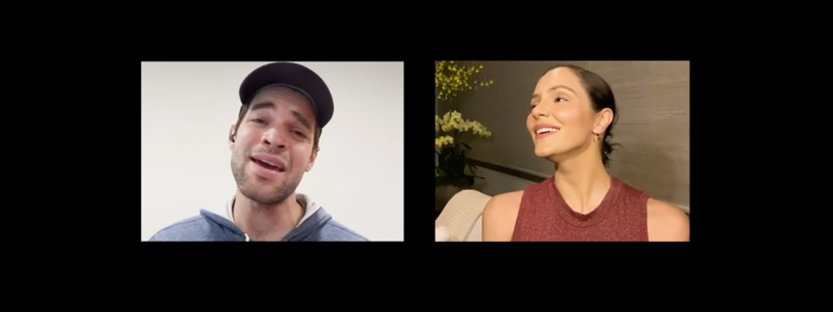 Katharine McPhee and Jeremy Jordan