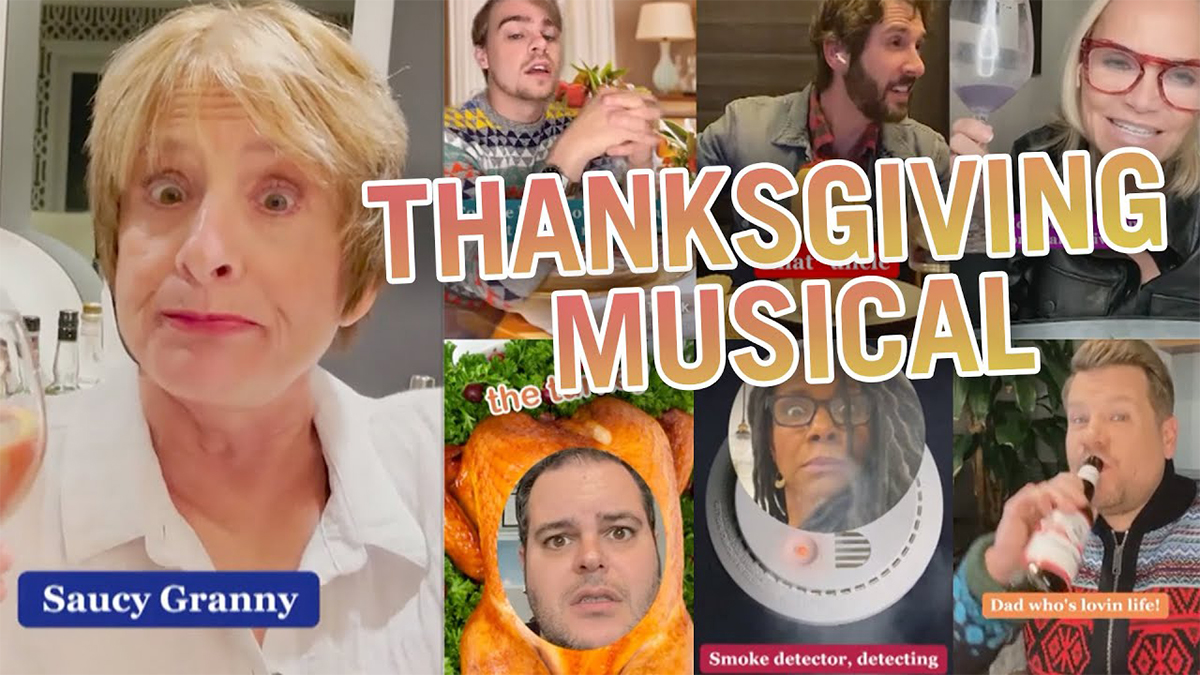 Watch Now Broadway Stars Create Thanksgiving The TikTok Musical