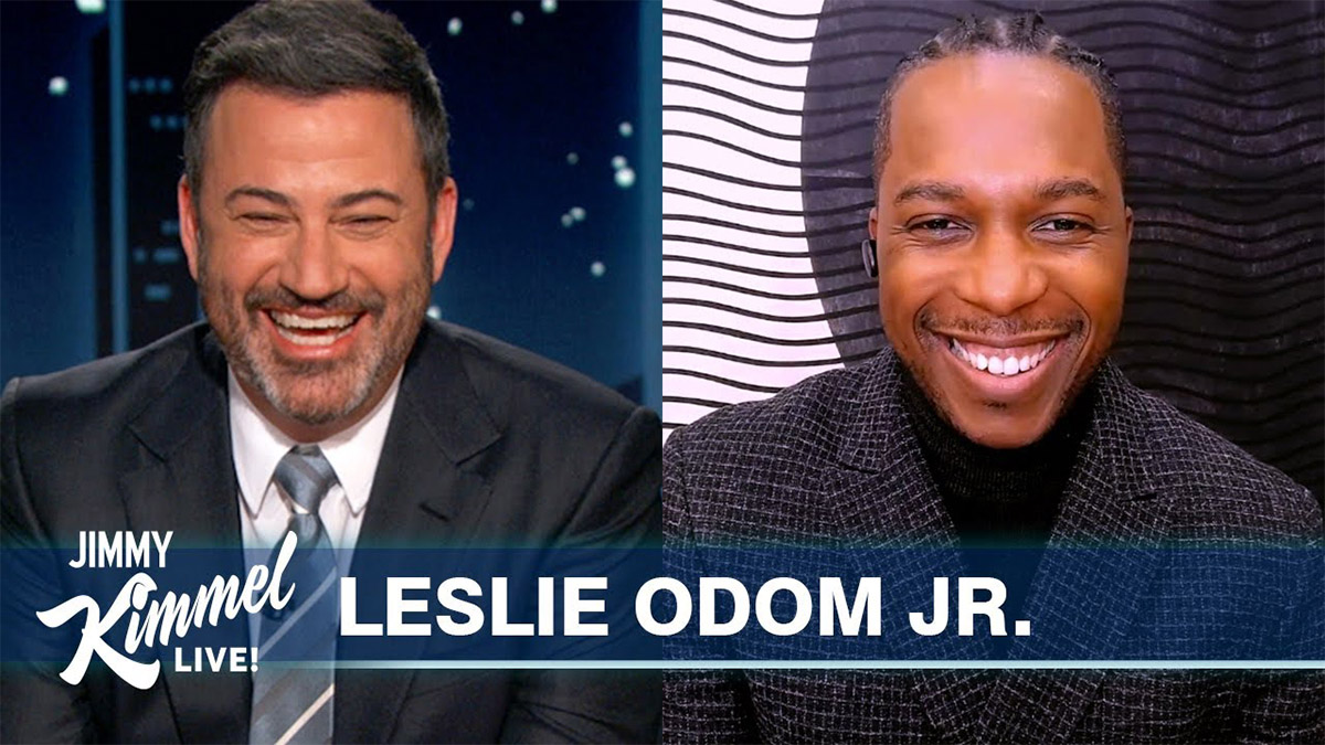 Leslie Odom Jr. on Jimmy Kimmel Live