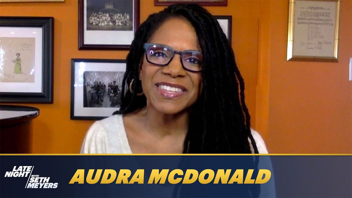 Audra McDonald on Seth Meyers
