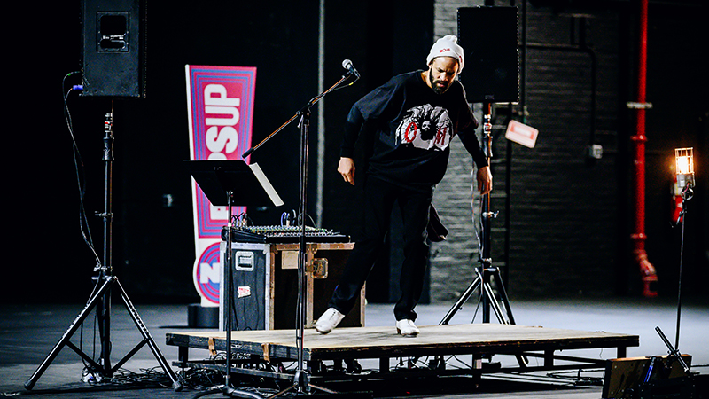 Savion Glover with NY PopsUp
