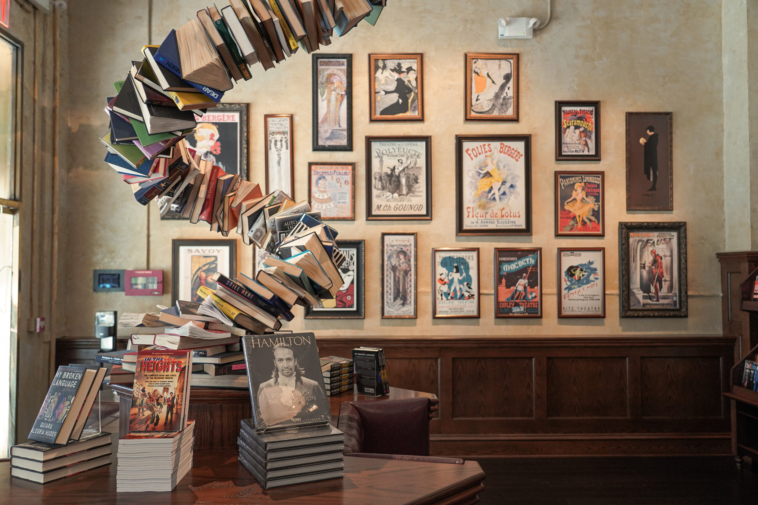 The Drama Book Shop. Photo by Drew Dockser.