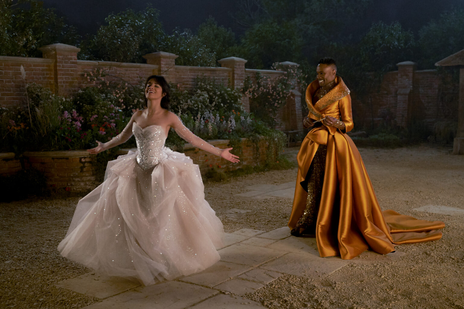 First Look Idina Menzel Billy Porter And More In Cinderella Broadway Direct