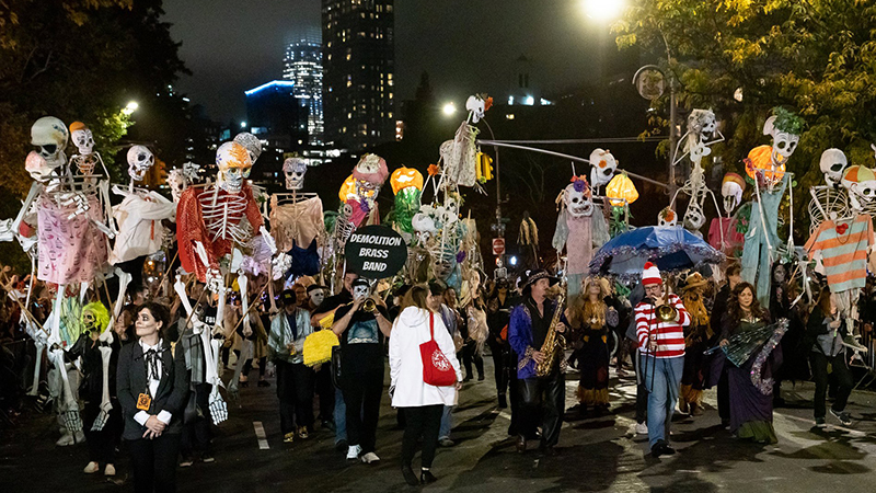 The 2019 Village Halloween Parade. Photo by Steven Pisano.