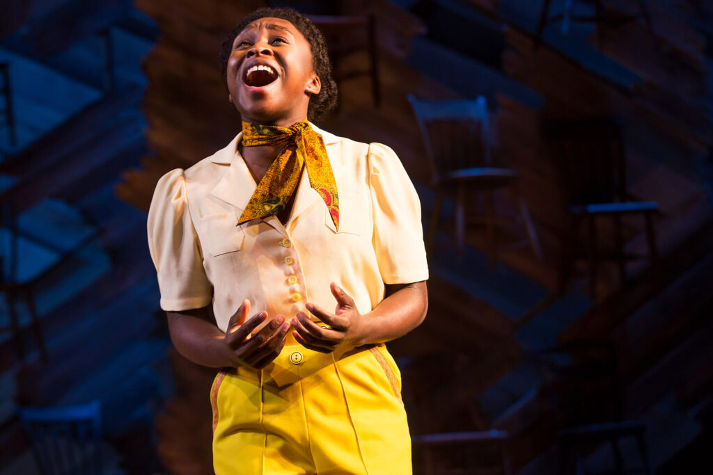 Cynthia Erivo in The Color Purple. Photo by Matthew Murphy.