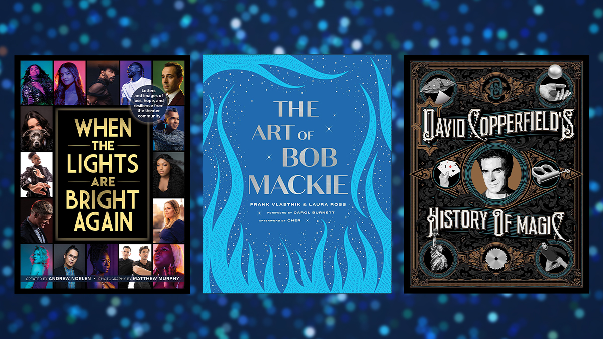 Holiday Book Guide, When the Lights are Bright Again, The Art of Bob Mackie, David Copperfield's History of Magic