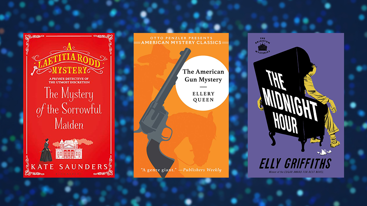 Holiday Book Guide, The Mystery of the Sorrowful Maiden, The American Gun Mystery, The Midnight Hour