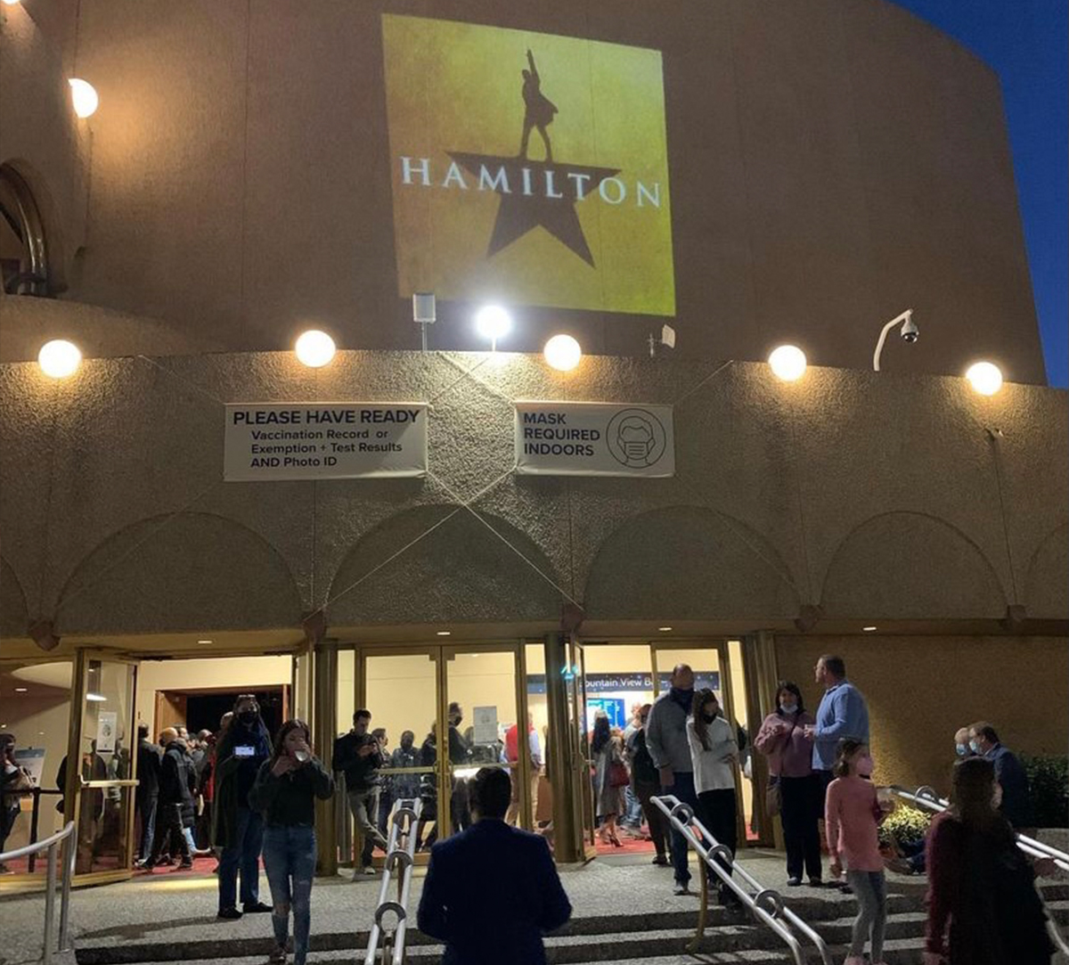 Hamilton at Broadway San Jose.