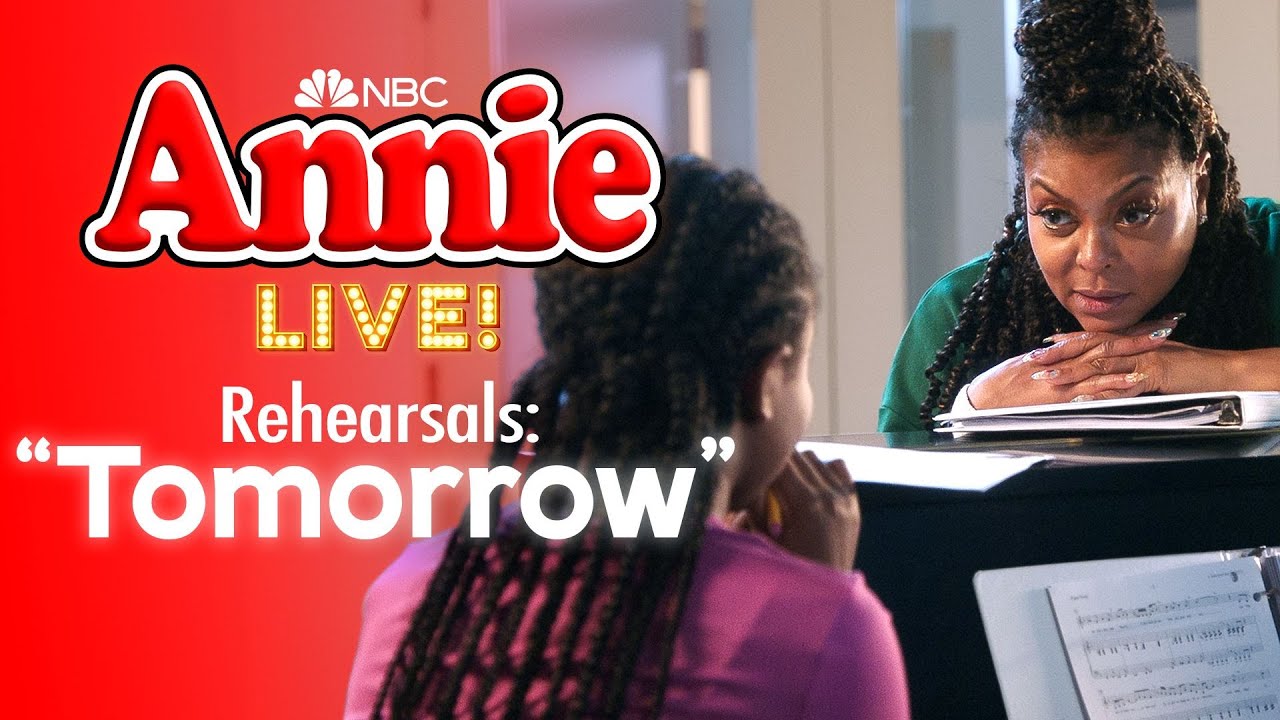 Watch Now: Taraji P. Henson & Celina Smith Rehearse NBC's Annie Live