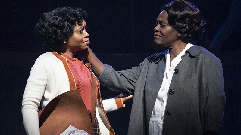 Tamika Lawrence and Sharon D Clarke in Caroline, or Change