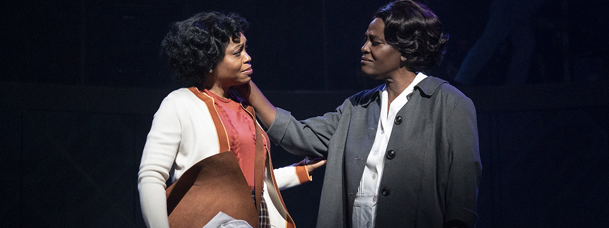 Tamika Lawrence and Sharon D Clarke in Caroline, or Change