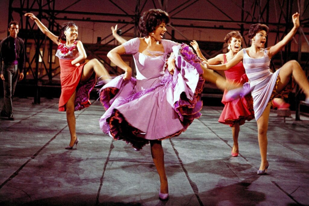 Rita Moreno in West Side Story (1961). Photo Credit: Everett Collection.