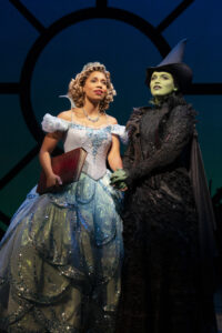 Brittney Johnson and Lindsay Pearce in Wicked. Photo by Joan Marcus