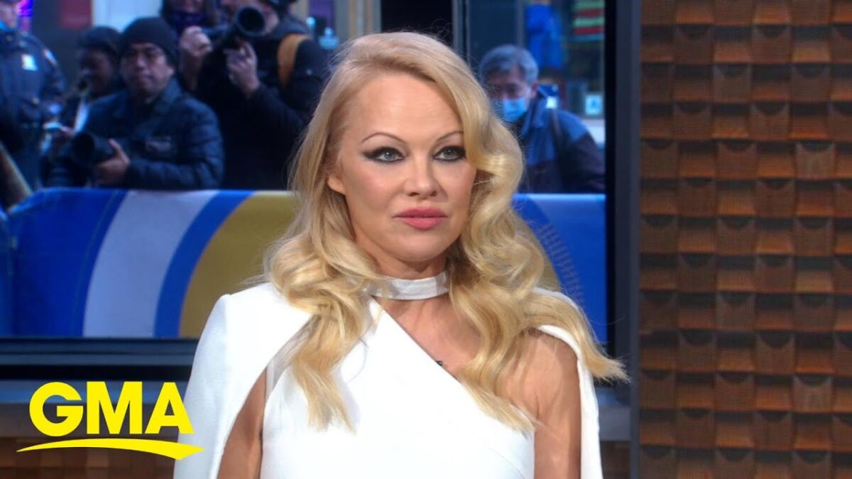 Pamela Anderson on GMA