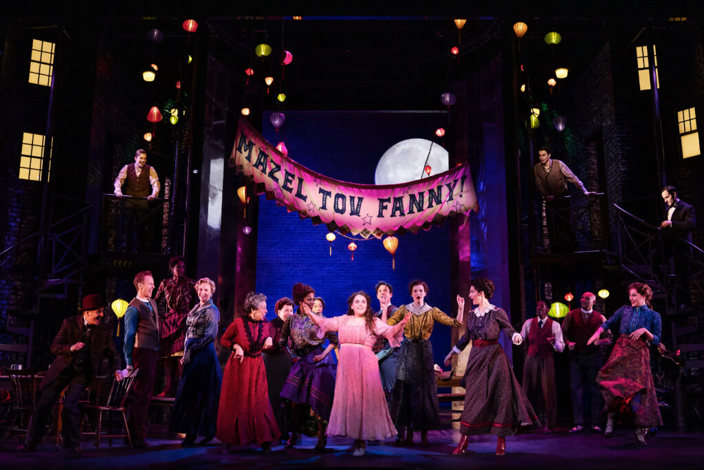 Beanie Feldstein and the Cast of Funny Girl. Photo by Matthew Murphy.