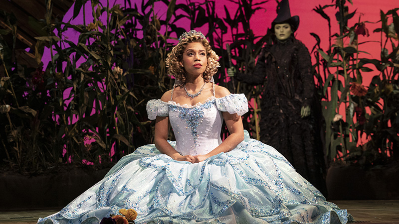 Brittney Johnson and Lindsay Pearce in Wicked. Photo by Joan Marcus