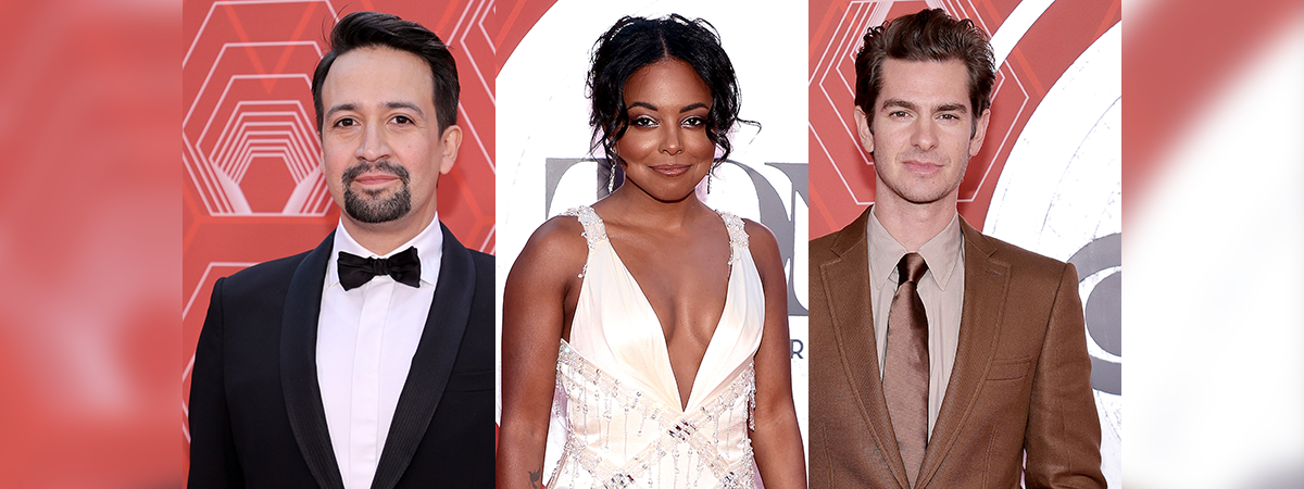 Lin-Manuel Miranda, Adrienne Warren, Andrew Garfield