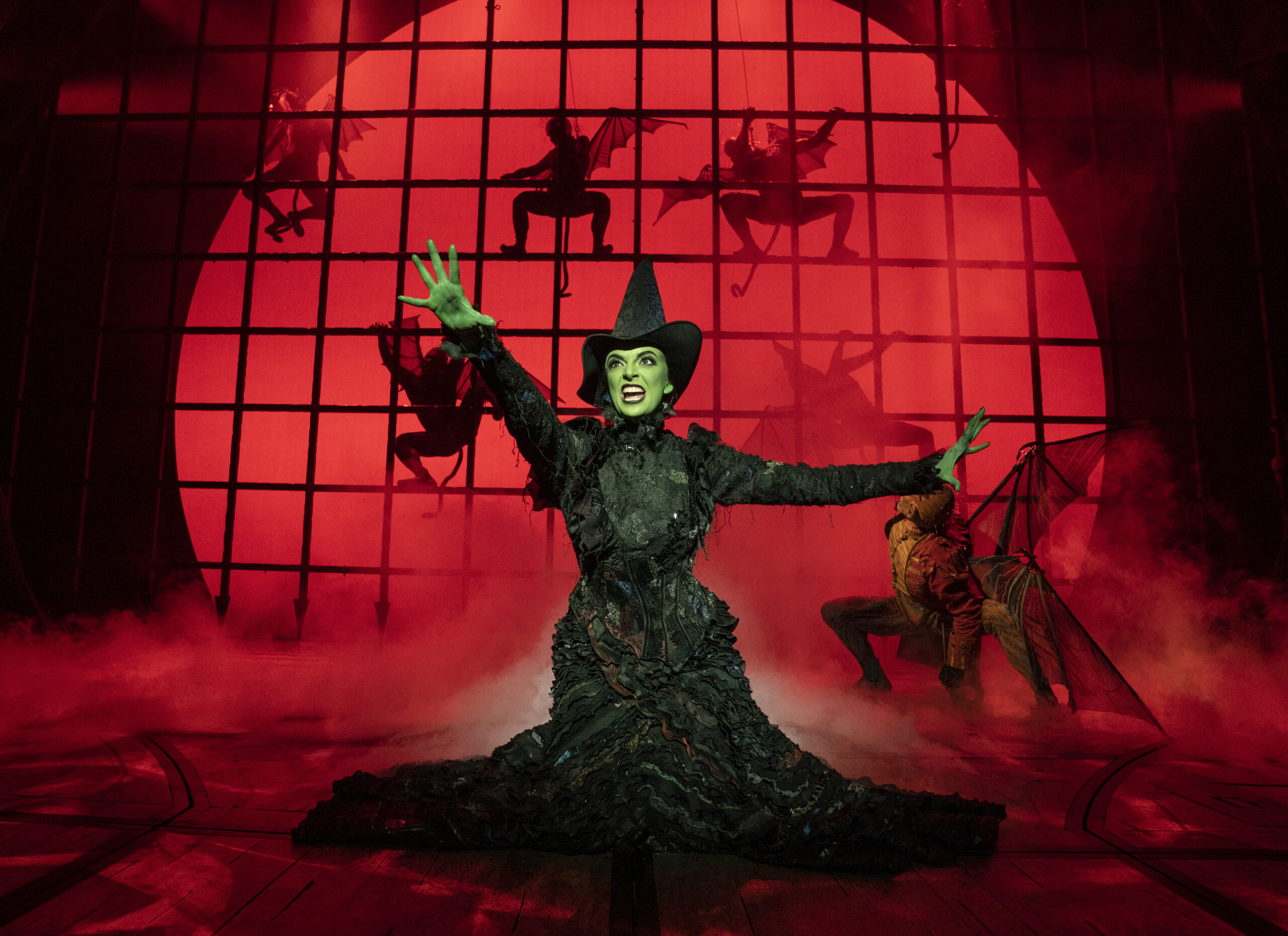 Talia Suskauer in Wicked. Photo by Joan Marcus.