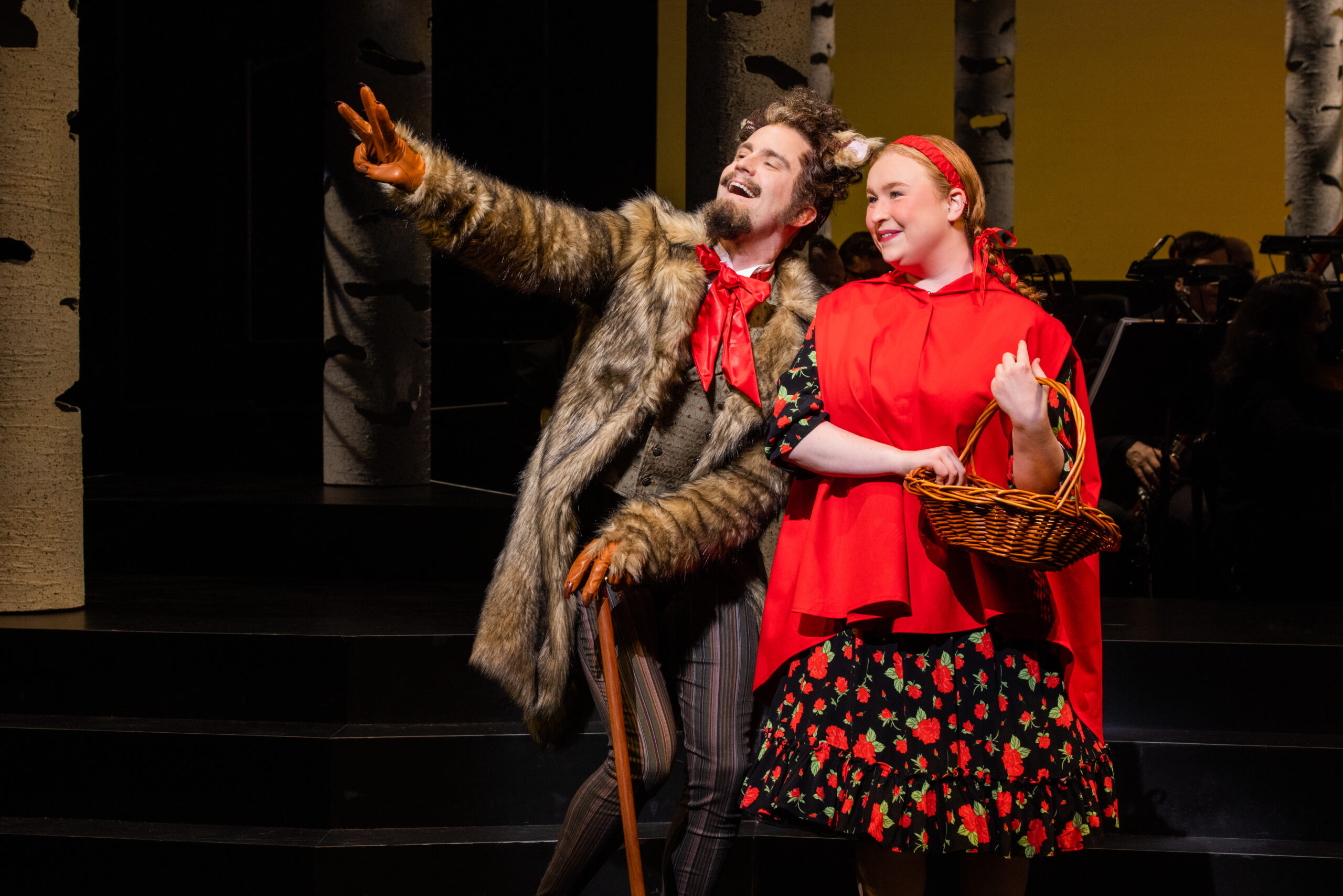 Gavin Creel and Julia Lester in Into the Woods. Photo by Matthew Murphy and Evan Zimmerman for MurphyMade.