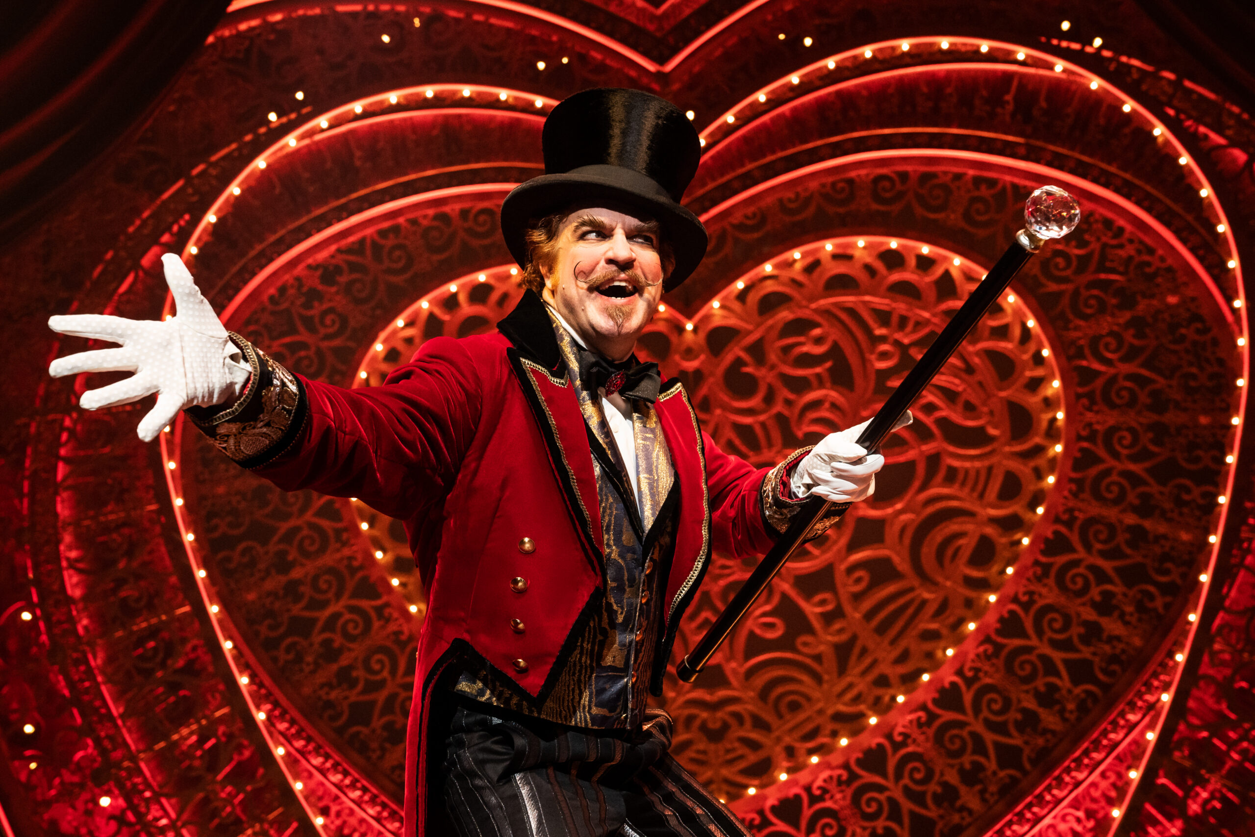 Eric Anderson in Moulin Rouge! The Musical. Photo by Matthew Murphy for MurphyMade.