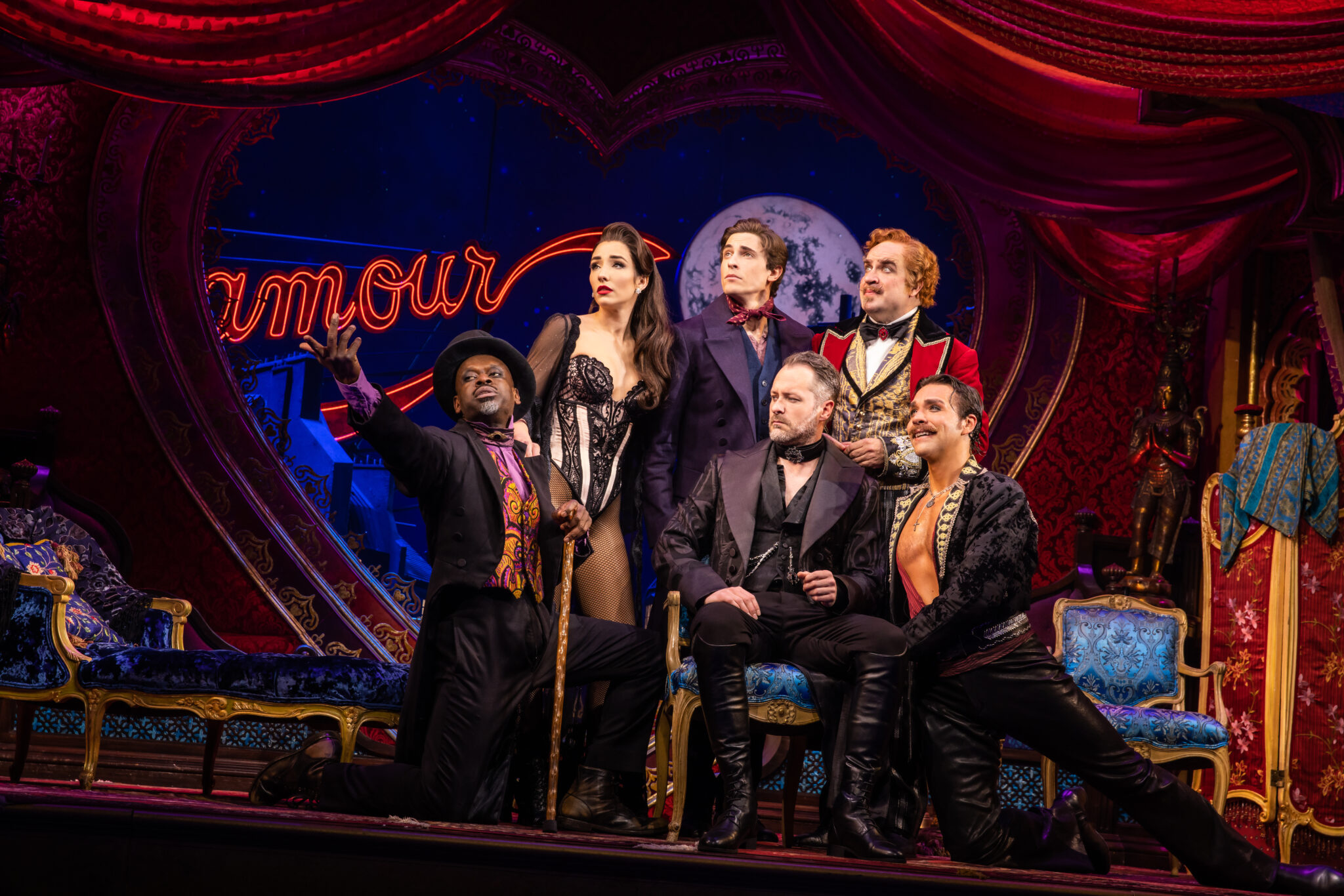 First Look Derek Klena, Ashley Loren, & the New Cast of Moulin Rouge